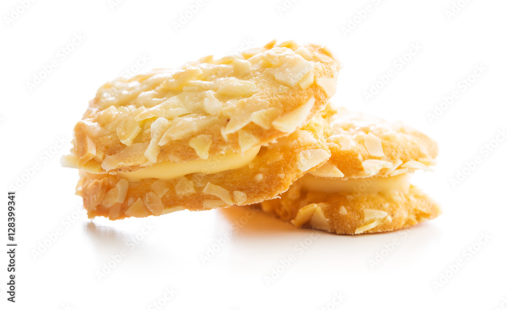 Sweet almond cookies. Sweet almond cookies.