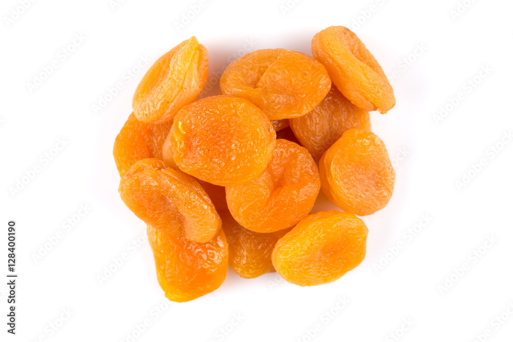 dried apricots isolated dried apricots isolated