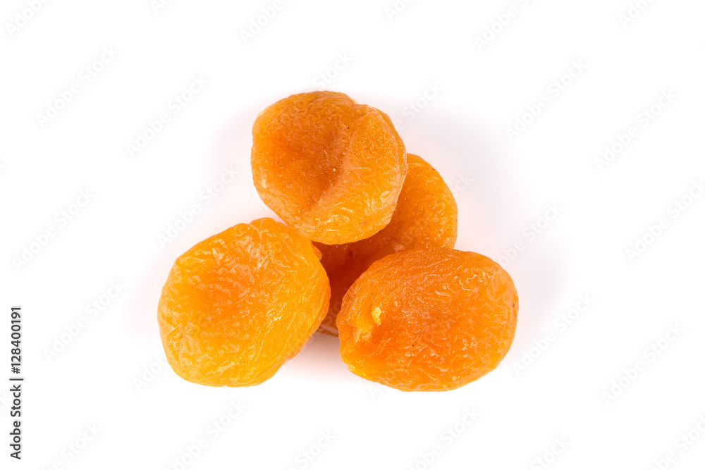 dried apricots isolated dried apricots isolated