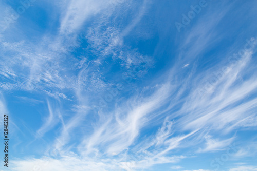 Fototapeta Naklejka Na Ścianę i Meble -  amazing blue sky with stains of clouds