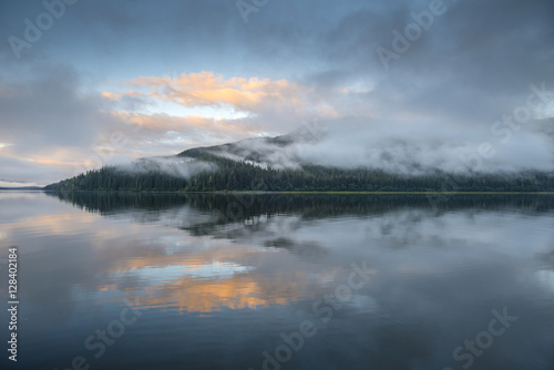 Admiralty Island and Windfall Harbor at Sunrise photo