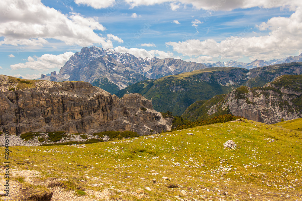 Trekking on Italian Alps