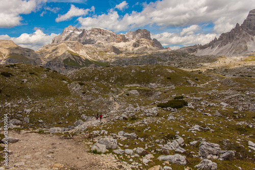 Trekking on Italian Alps