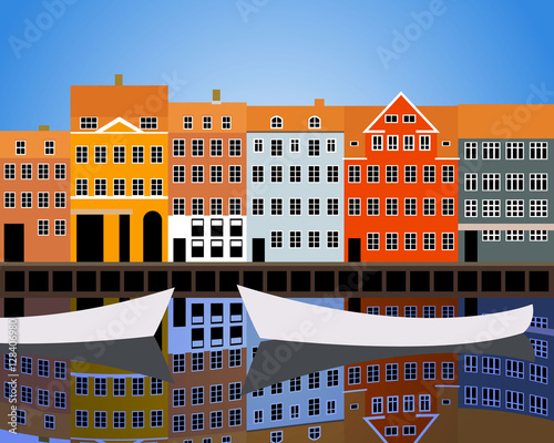 Canvas Print Copenhagen