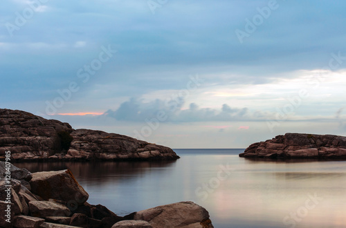 Rocks and sky