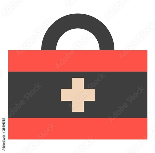 Medical kit vector illustration.