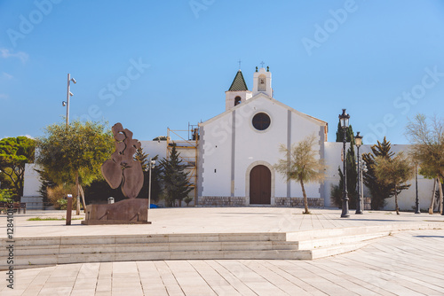 Ermita de Sant Sebastia, Sitges in Spain photo