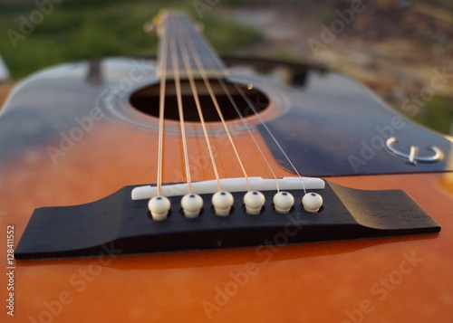 Close up look of Music