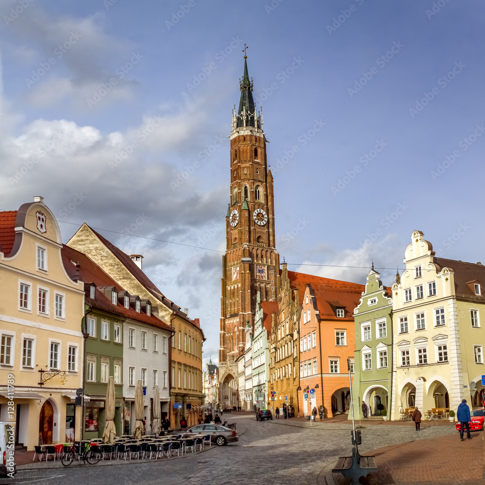 Fototapeta premium Landshut, Bayern