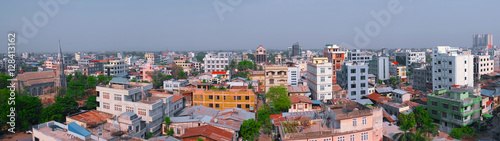 Fototapeta Naklejka Na Ścianę i Meble -  Panorama of Mandalay city, Myanmar, Southeast Asia