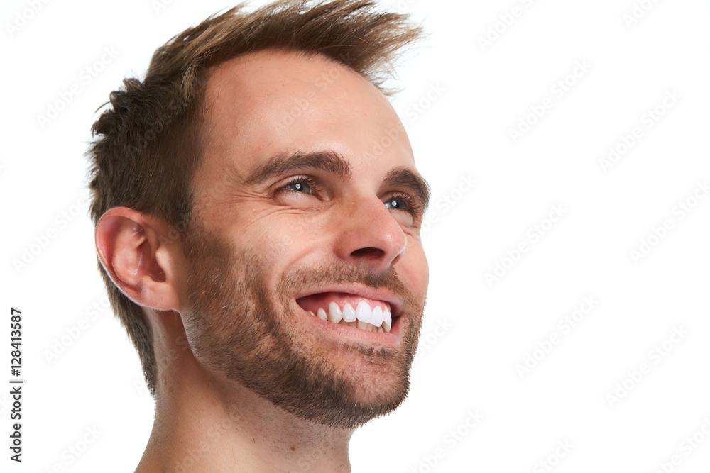 Obraz premium Happy man face