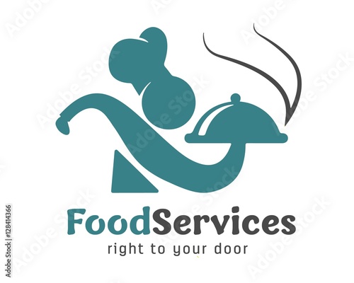 Food Service and Delivery Logo