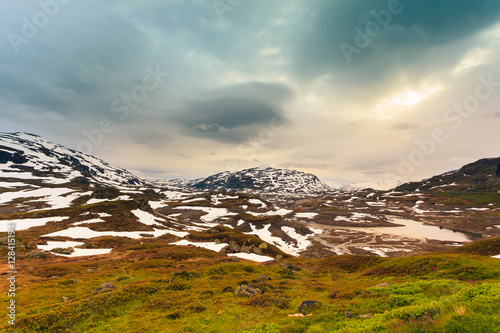 Norway scenic mountain landscape. © anetlanda