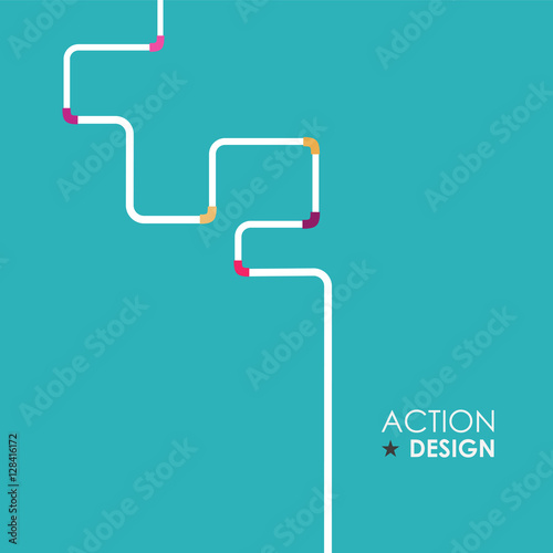 Water Pipe Vector illustration