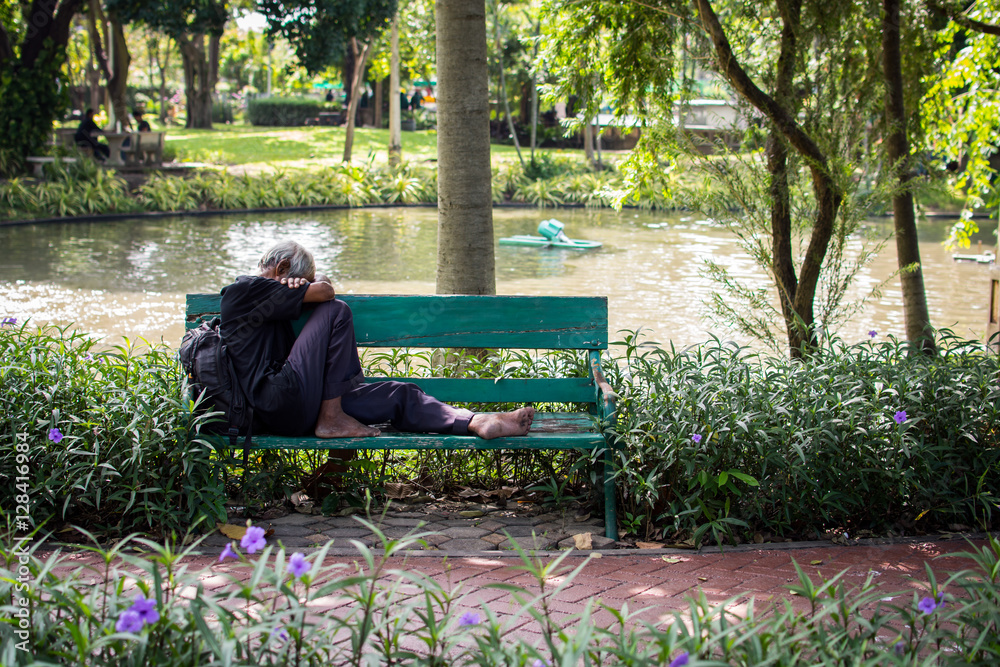 Fototapeta premium homeless