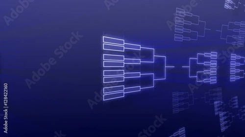 Tournament Bracket Background Animation