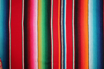 Mexican poncho cinco de mayo serape background Mexico rug blanket serape fiesta with stripes sarape blanket pattern Mexican copy space stock photo, stock cinco de mayo photograph