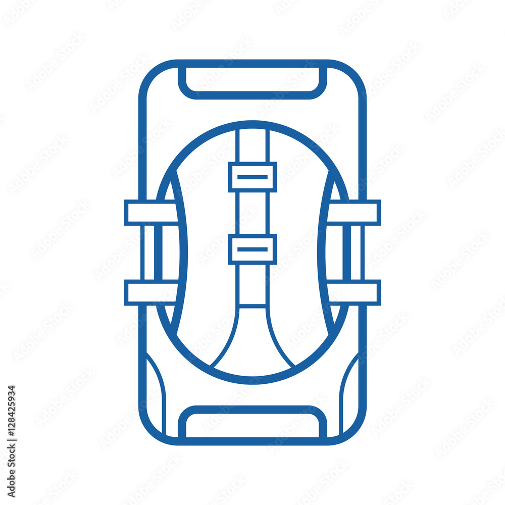 Large hiking backpack in thin line design. Tourist rucksack. Trekking backpack outline vector illustration. Hiking bag icon. Large hiking backpack in thin line design. Tourist rucksack. Trekking backpack outline vector illustration. Hiking bag icon.