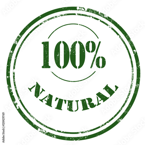 Natural-green stamp