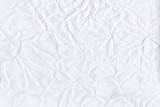 Crumpled white paper texture or paper background - Available in high-resolution of your project.