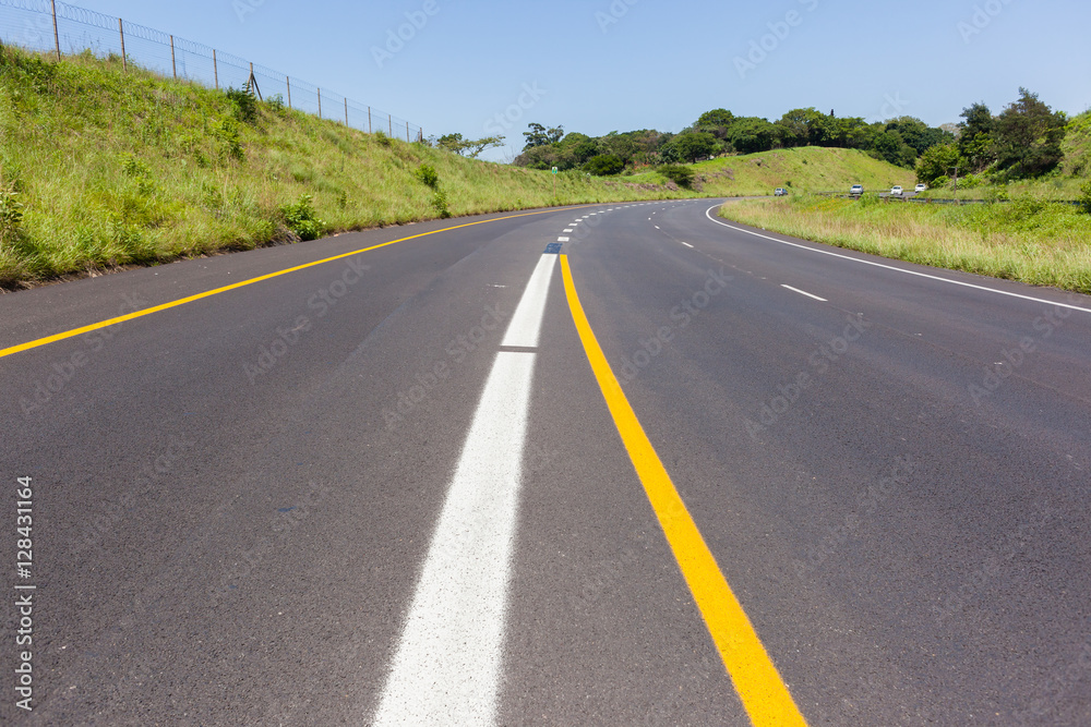 Road Highway Painted Markings