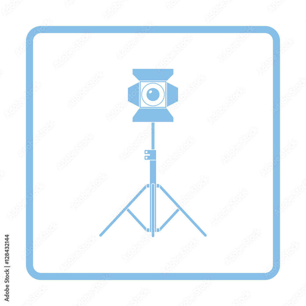 Obraz premium Stage projector icon