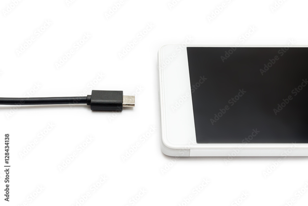 Smartphone and Data Cable Disconnected