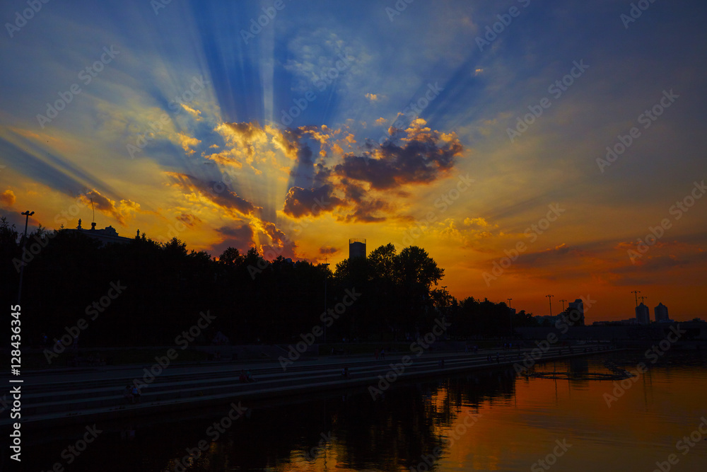 Naklejka premium ekaterinburg city