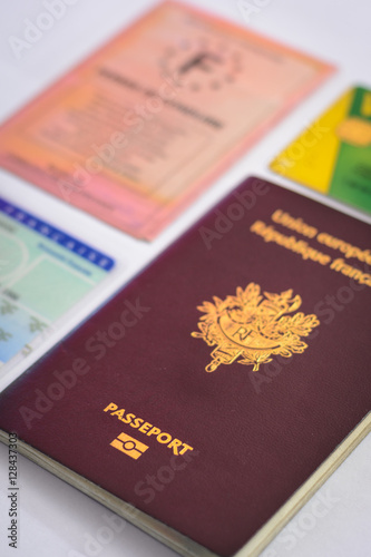 Passport and others identity paper and cards