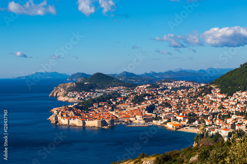 View on ancient castle in Dubrovnik. Croatia.