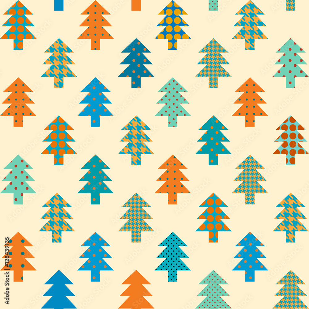 Obraz premium Christmas tree background