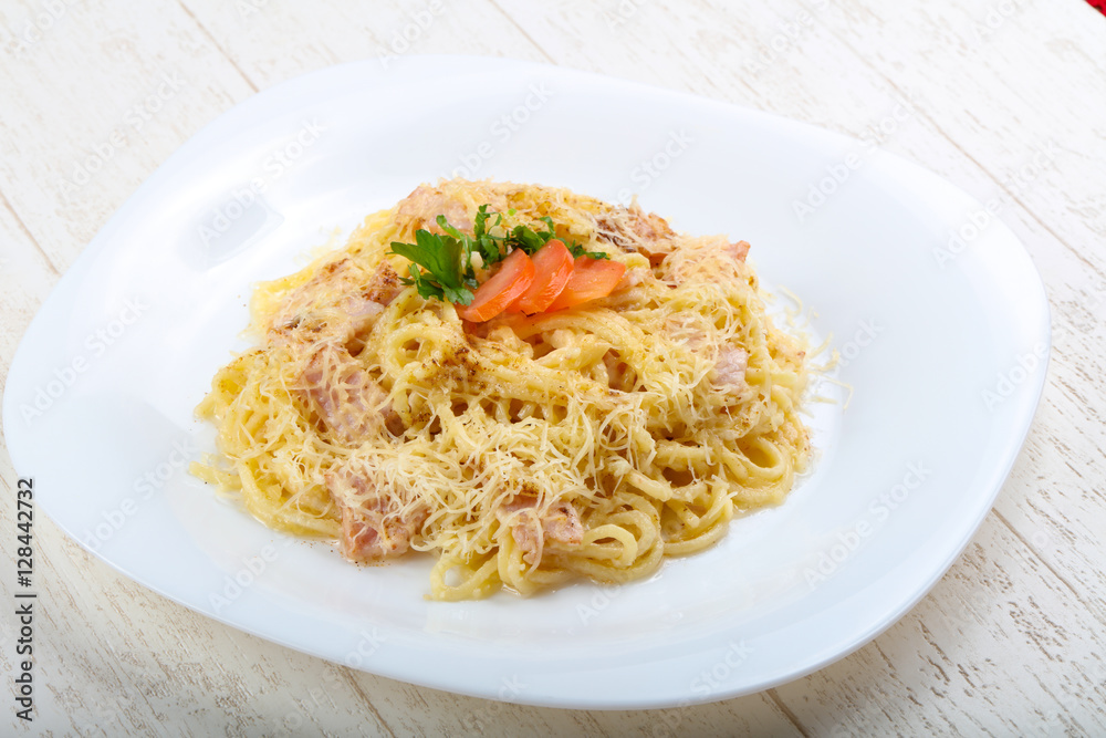 Spaghetti carbonara Spaghetti carbonara