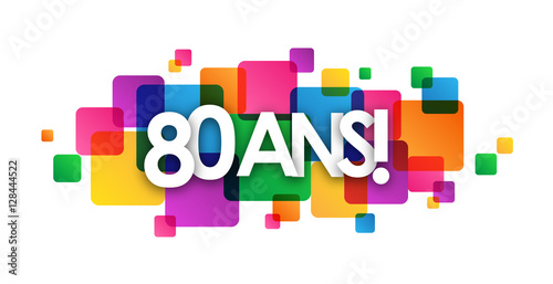Icône Vecteur 80 ANS