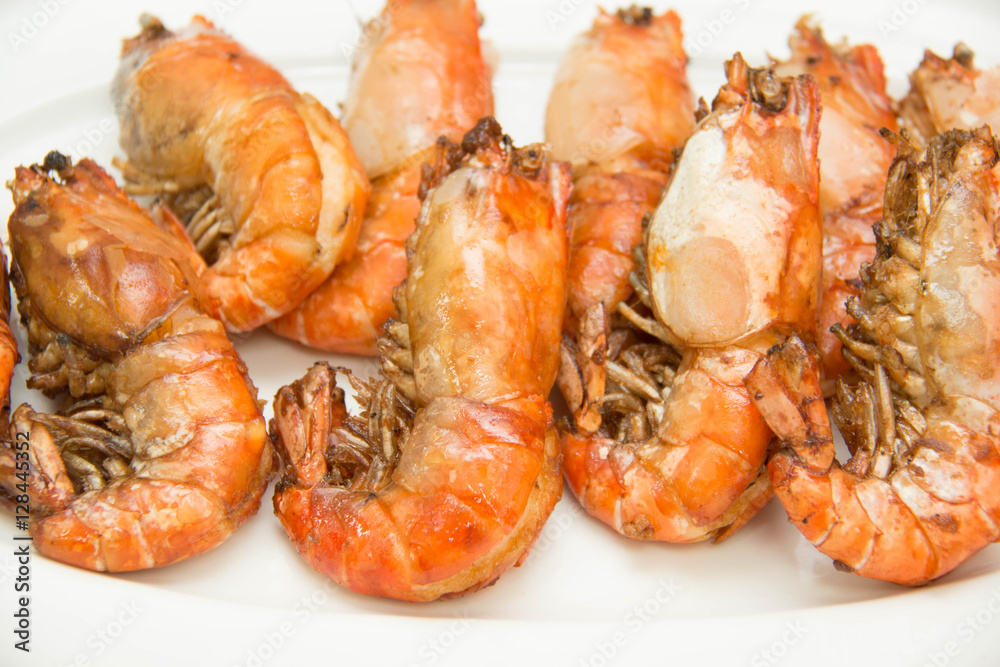 fried Shrimp with olive oil fried Shrimp with olive oil