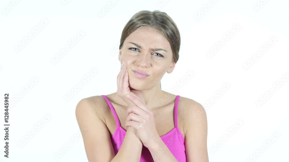 Toothache, Woman Suffering from Pain In Teeth Toothache, Woman Suffering from Pain In Teeth