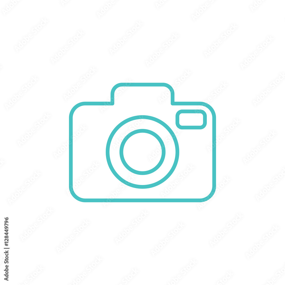 camera media photo digital line icon camera media photo digital line icon