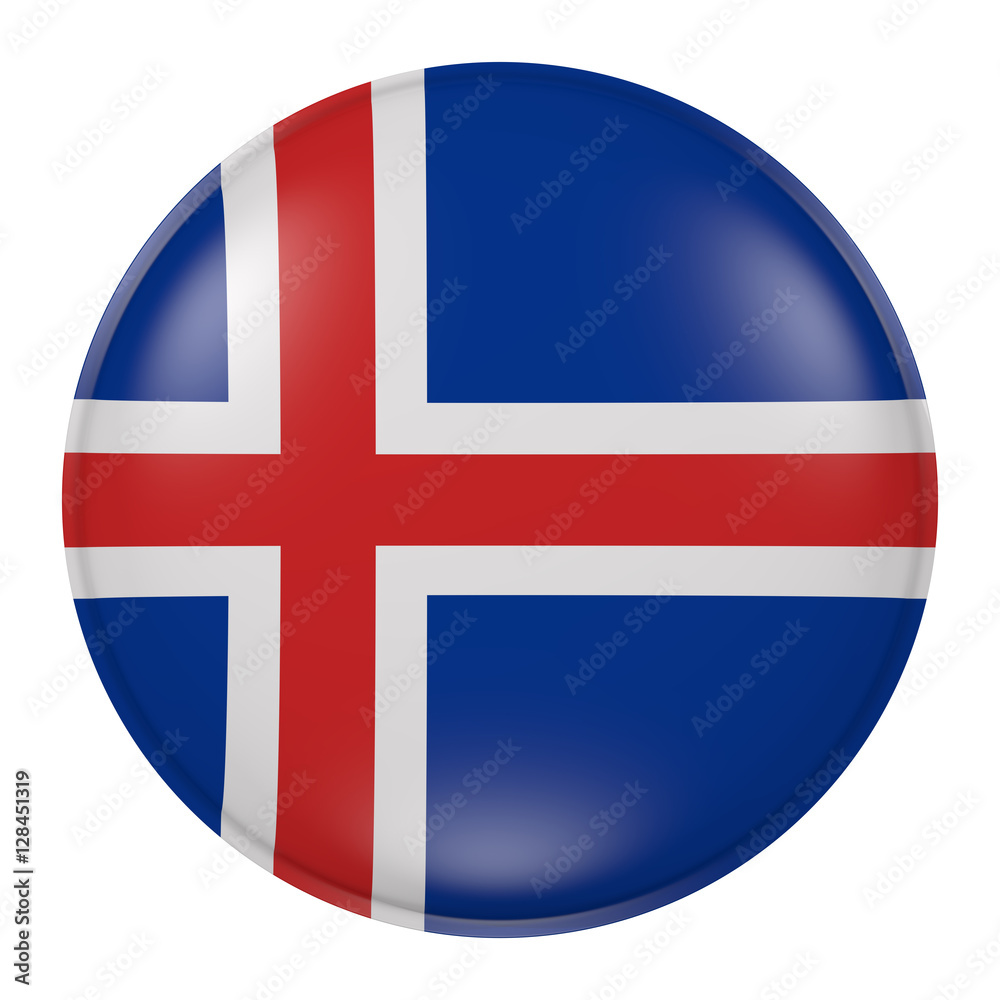 Iceland button Iceland button