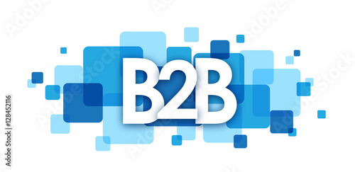 B2B Vector Letters Icon