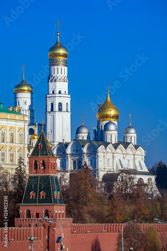 Archangel Cathedral in the Kremlin, Moscow, Russia
