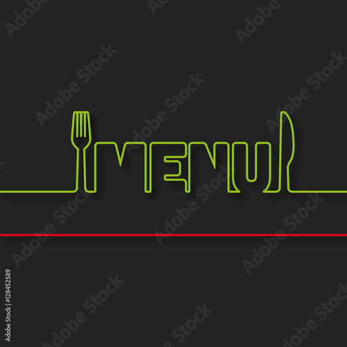 menu restaurant