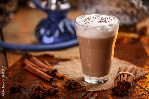Fotografia Hot chai latte