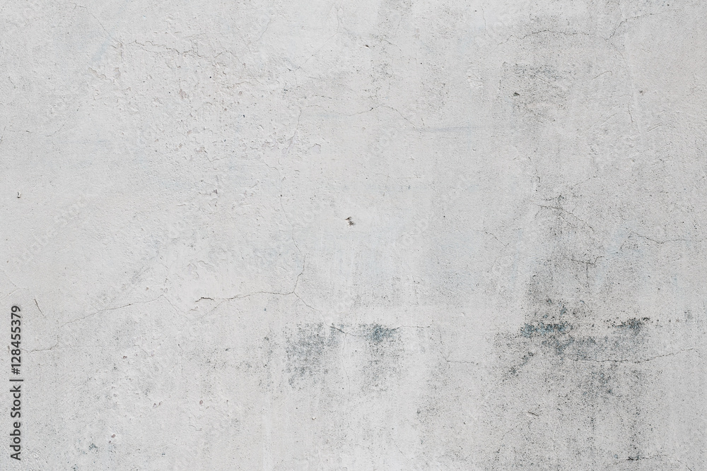 Fototapeta premium Stucco white wall background or texture
