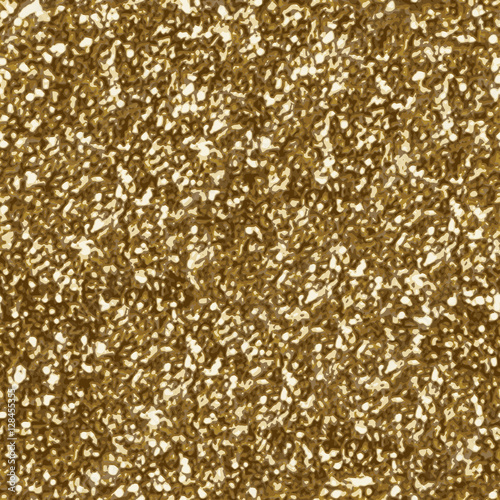 seamless pattern of gold glitter texture
