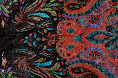 colorful printed fabric