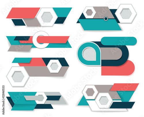 Modern infographics options banner. Vector illustration. can be used for workflow layout, diagram, number options, web design, prints.