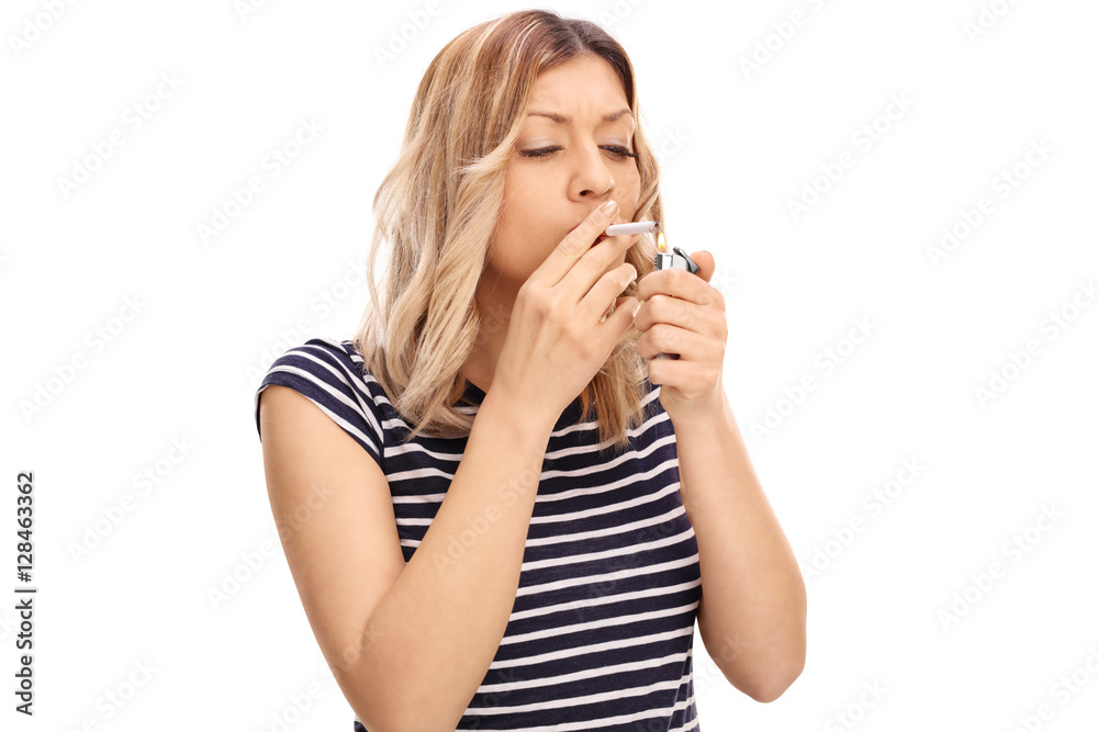 One Girl One Cigarette
