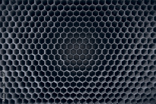 Concrete grey hexagonal pattern background. 3d rendering