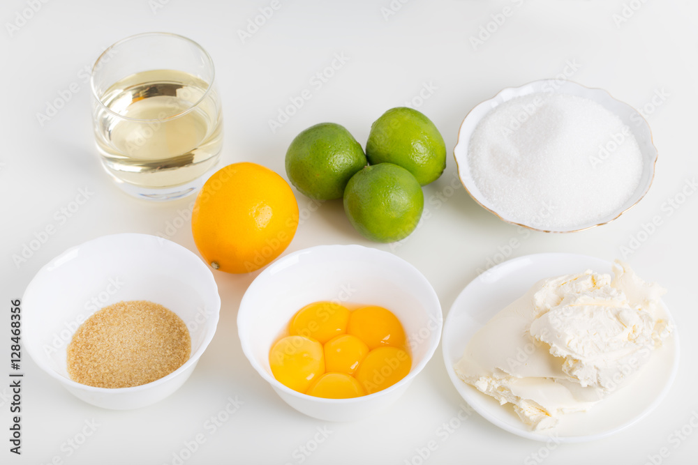 Ingredients for baking. Ingredients for baking.