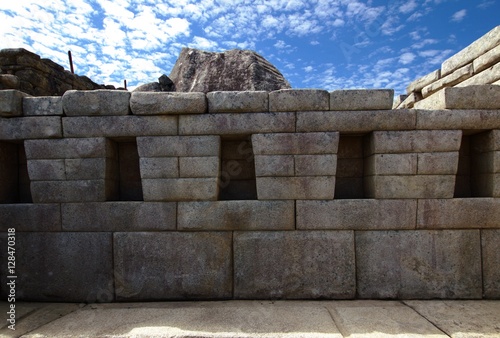 Fototapeta Naklejka Na Ścianę i Meble -  The inca city of Machu Picchu in Peru 
