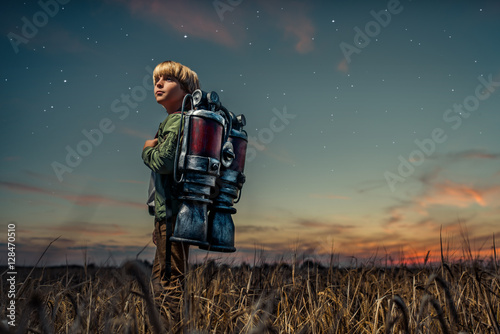 Fotografie Little traveler